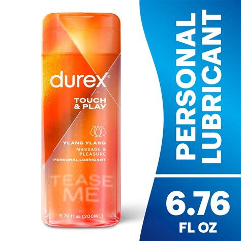 durex touch and play|Durex Touch & Play Water Based Personal Lubricant for .